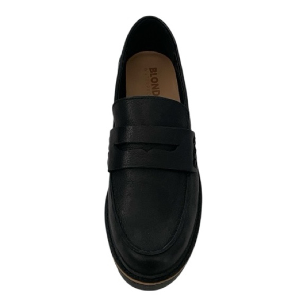 ♥️Blondo ♥️Waterproof Ladies Black leather loafers, Size (8.5) - Picture 9 of 11